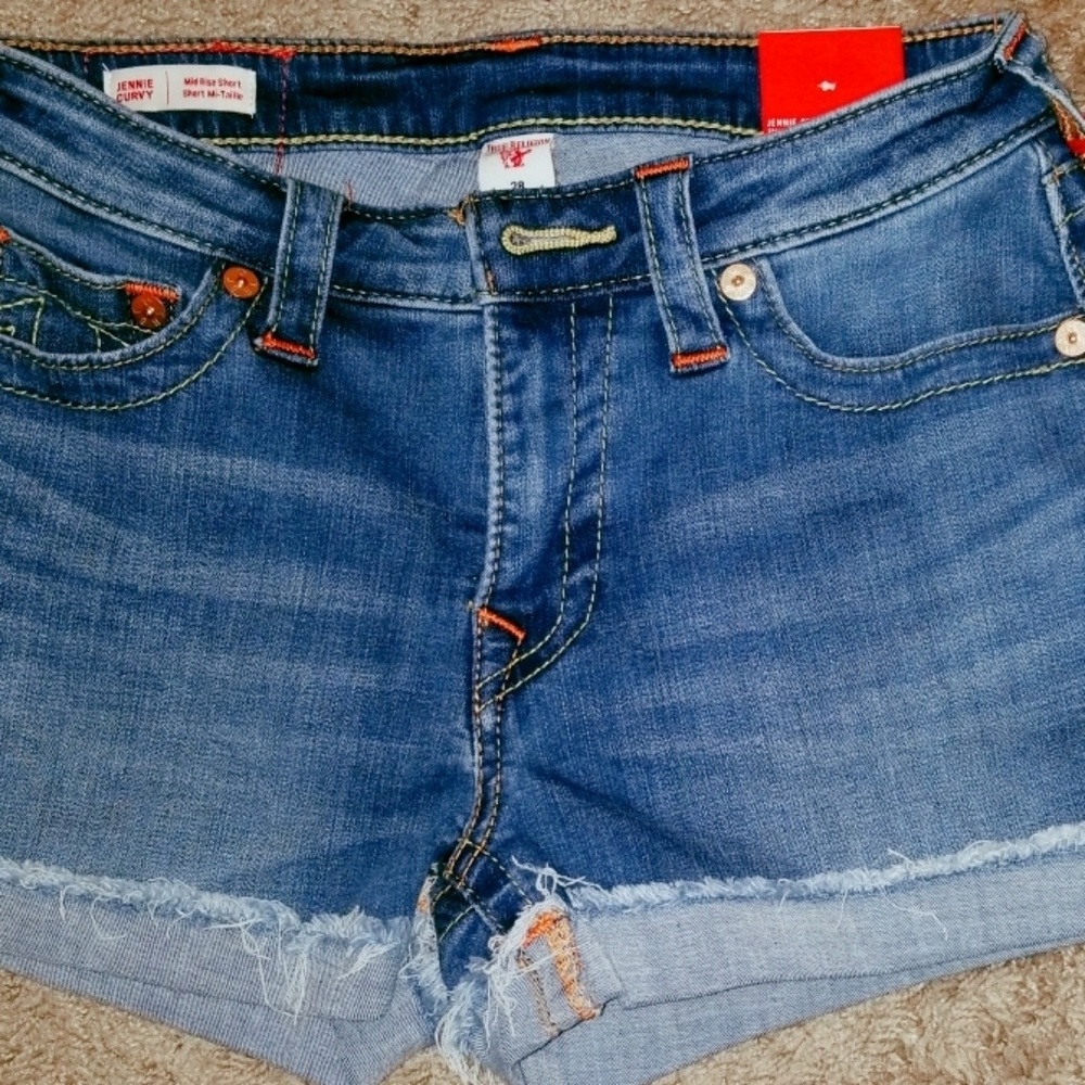True Religion Jean Shorts Brand New with tags
